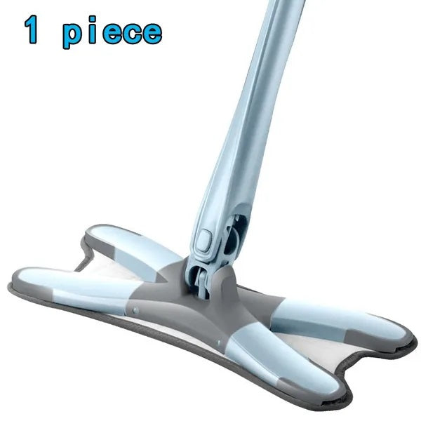 X-shaped Microfiber Floor Mop
