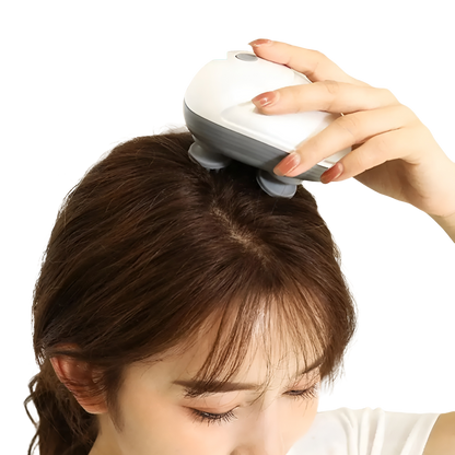 Smart Scalp Massager with 4 Kneading Massage Heads