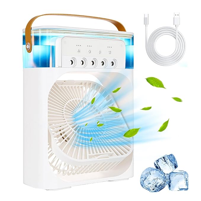 4 in 1 Portable Cooling Fan