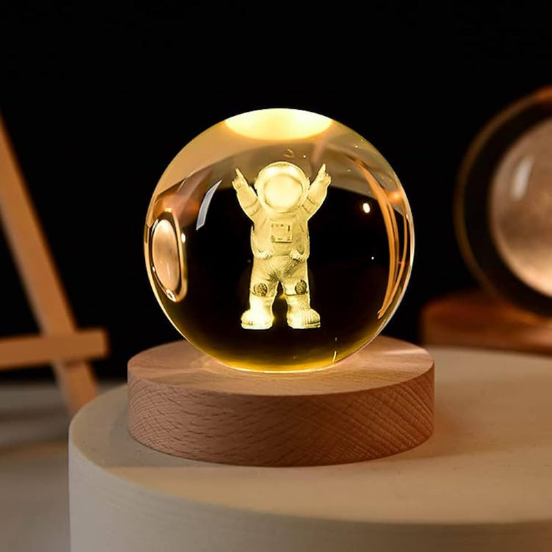 3D Crystal Ball Lamp