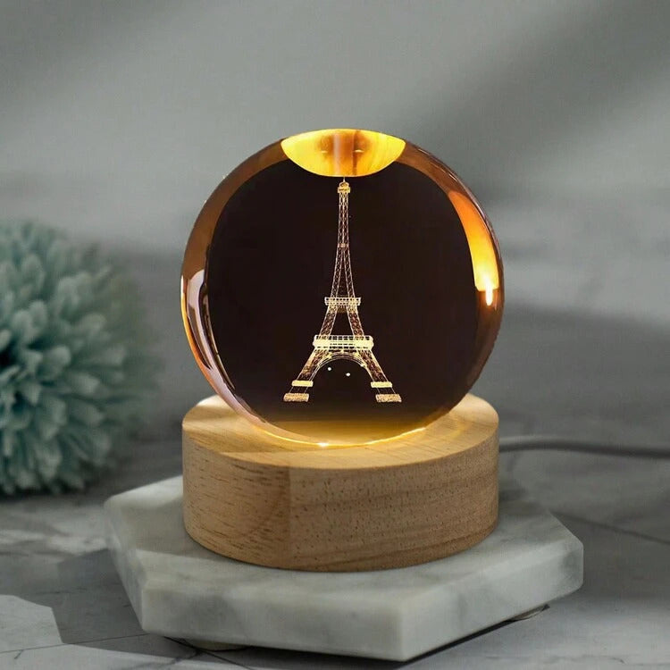 3D Crystal Ball Lamp